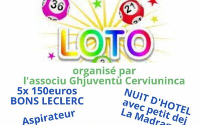 Loto des jeunes Cerviuninchi