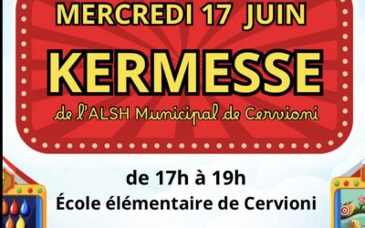Kermesse de l’ALSH Municipal